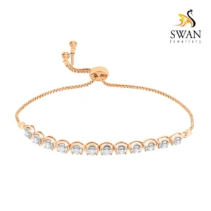 Gelang Listring Model Serut Berlian IMBE141976 Swan Jewellery